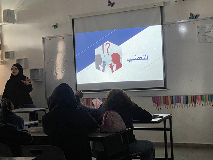 اسبوع التسامح في مدرسة الرازي الاعدادية- جلحولية